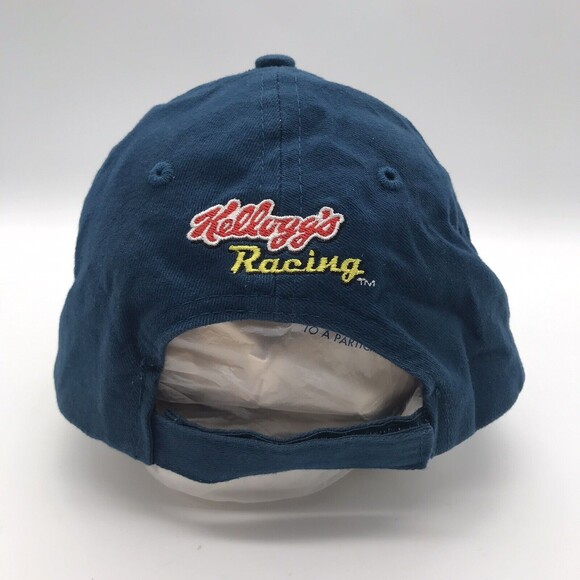 Dale Earnhardt Jr. Junior #88 NASCAR Baseball Cap Kellogg’s Racing Navy & Green - Picture 4 of 8